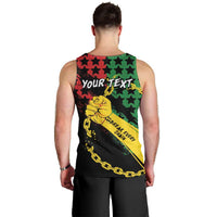 Personalized Juneteenth 1865 Men Tank Top Break Every Chain