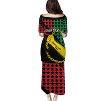 Personalized Juneteenth 1865 Puletasi Break Every Chain