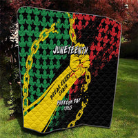 Juneteenth 1865 Quilt Break Every Chain