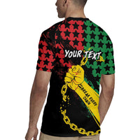 Personalized Juneteenth 1865 Rugby Jersey Break Every Chain