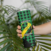 Personalized Juneteenth 1865 Skinny Tumbler Break Every Chain