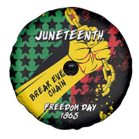 Juneteenth 1865 Spare Tire Cover Break Every Chain