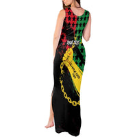 Personalized Juneteenth 1865 Tank Maxi Dress Break Every Chain