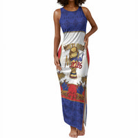 Custom Haiti Nan Mondyal 2026 Tank Maxi Dress Road To Glory