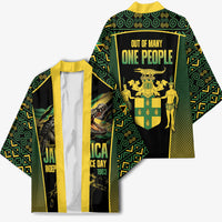 Jamaica Independence Day Kimono Crocodile Broken Chain Freedom