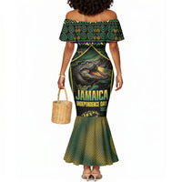 Jamaica Independence Day Mermaid Dress Crocodile Broken Chain Freedom