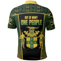 Jamaica Independence Day Polo Shirt Crocodile Broken Chain Freedom