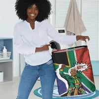 Nelson Mandela Birthday Laundry Basket 67 Minutes South Africa Flag Comic