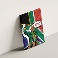 Nelson Mandela Birthday Canvas Wall Art 67 Minutes South Africa Flag Comic