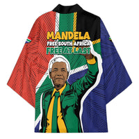 Nelson Mandela Birthday Kimono 67 Minutes South Africa Flag Comic
