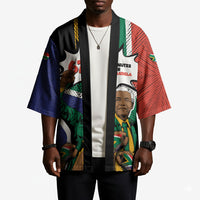 Nelson Mandela Birthday Kimono 67 Minutes South Africa Flag Comic