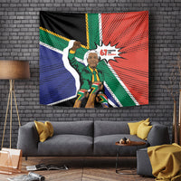 Nelson Mandela Birthday Tapestry 67 Minutes South Africa Flag Comic