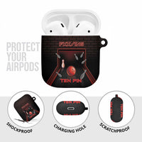 Bowling AirPods Case Ten Pin Neon Style - Wonder Print Shop