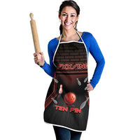 Bowling Apron Ten Pin Neon Style - Wonder Print Shop