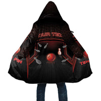Personalized Bowling Cloak Ten Pin Neon Style - Wonder Print Shop