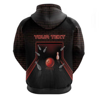 Personalized Bowling Hoodie Ten Pin Neon Style - Wonder Print Shop