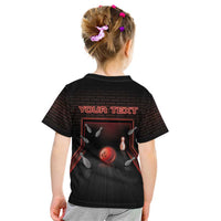 Personalized Bowling Kid T Shirt Ten Pin Neon Style - Wonder Print Shop