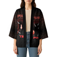 Personalized Bowling Kimono Ten Pin Neon Style - Wonder Print Shop