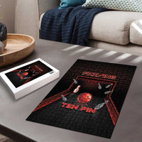 Bowling Puzzle Ten Pin Neon Style - Wonder Print Shop