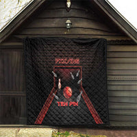 Bowling Quilt Ten Pin Neon Style - Wonder Print Shop