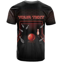 Personalized Bowling T Shirt Ten Pin Neon Style - Wonder Print Shop