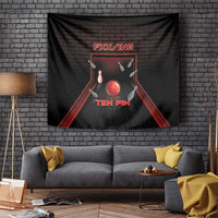 Bowling Tapestry Ten Pin Neon Style - Wonder Print Shop