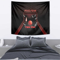 Bowling Tapestry Ten Pin Neon Style - Wonder Print Shop