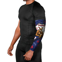 Australia Flag Day Arm Sleeves Cool Kangaroo Beer Aussie Aussie Oi Oi