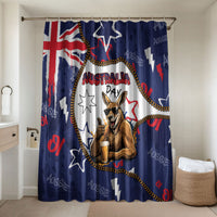 Australia Flag Day Bathroom Set Cool Kangaroo Beer Aussie Aussie Oi Oi