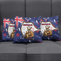 Australia Flag Day Pillow Cover Cool Kangaroo Beer Aussie Aussie Oi Oi