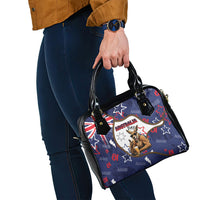 Australia Flag Day Shoulder Handbag Cool Kangaroo Beer Aussie Aussie Oi Oi