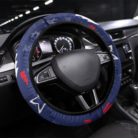 Australia Flag Day Steering Wheel Cover Cool Kangaroo Beer Aussie Aussie Oi Oi