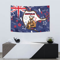 Australia Flag Day Tapestry Cool Kangaroo Beer Aussie Aussie Oi Oi
