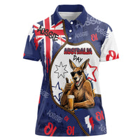 Australia Flag Day Women Polo Shirt Cool Kangaroo Beer Aussie Aussie Oi Oi