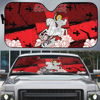 Georgia Auto Sun Shade Patron Saint Symbol - Wonder Print Shop