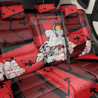 Georgia Back Car Seat Cover Patron Saint Symbol - Wonder Print Shop