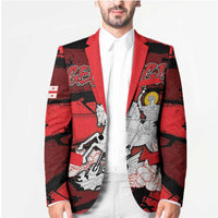 Personalized Georgia Blazer Patron Saint Symbol - Wonder Print Shop