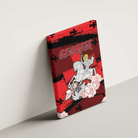 Georgia Canvas Wall Art Patron Saint Symbol - Wonder Print Shop