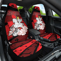 Georgia Car Seat Cover Patron Saint Symbol - Wonder Print Shop