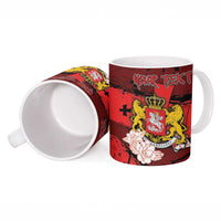 Personalized Georgia Ceramic Mug Patron Saint Symbol - Wonder Print Shop