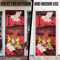 Georgia Door Cover Patron Saint Symbol - Wonder Print Shop