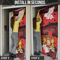 Georgia Door Cover Patron Saint Symbol - Wonder Print Shop