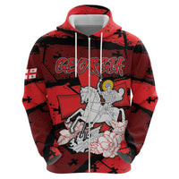 Personalized Georgia Hoodie Patron Saint Symbol - Wonder Print Shop