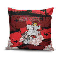 Georgia Pillow Cover Patron Saint Symbol - Wonder Print Shop