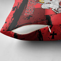 Georgia Pillow Cover Patron Saint Symbol - Wonder Print Shop