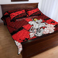 Georgia Quilt Bed Set Patron Saint Symbol - Wonder Print Shop