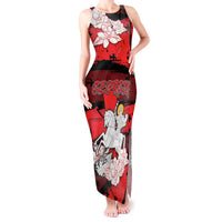 Personalized Georgia Tank Maxi Dress Patron Saint Symbol - Wonder Print Shop