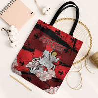 Georgia Tote Bag Patron Saint Symbol - Wonder Print Shop