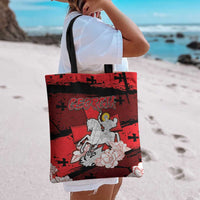 Georgia Tote Bag Patron Saint Symbol - Wonder Print Shop