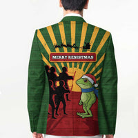 Merry Resistmas Blazer Resist Portland Frog - Wonder Print Shop